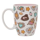 Pusheen Christmas Cookie & Friends 12 Ounce Stoneware Mug