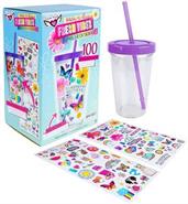 Fashion Angels Fresh Vibes DIY Sticker Tumbler Design Kit