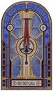 DOOM Limited Edition Crucible Sword Stained Glass Window Ingot
