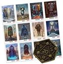 Dungeons & Dragons Class Cards and D20 Flip Coin