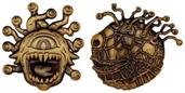 Dungeons & Dragons 50th Anniversary Beholder Twin Medallion Set