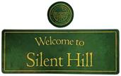 Silent Hill XL Desk Pad and Coaster Set