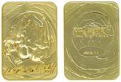 Yu-Gi-Oh! Limited Edition 24k Gold Plated Metal Card | Baby Dragon
