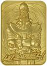 Yu-Gi-Oh! Limited Edition 24k Gold Plated Jinzo Metal Card