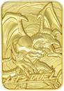 Yu-Gi-Oh! Limited Edition 24k Gold Plated B. Skull Dragon Metal Card