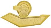 Yu-Gi-Oh! 24K Gold Plated Duel Disk Mini Replica