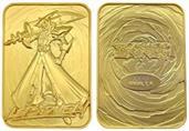 Yu-Gi-Oh! Limited Edition 24k Gold Plated Metal Card | Silent Swordsman