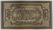 Harry Potter Hogwarts Express Train Ticket Limited Edition Metal Replica