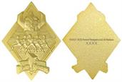 Power Rangers Limited Edition 24k Gold Plated Medallion
