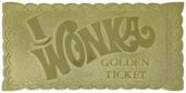 Willy Wonka Full-Sized Golden Ticket Replica | Collector's Edition