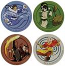 Avatar: The Last Airbender Metal Coaster Set of 4