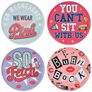 Mean Girls Set of Four Metal Coasters