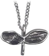 Harry Potter .999 Silver Plated Flying Key Necklace