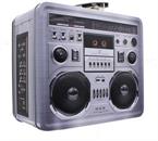 80&#39;s Boombox Radio Lunchbox Tin Tote