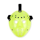 Jason Hockey Mask | Glow-In-The-Dark Friday The 13th Mask | Sized for Adults