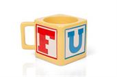 My First Cuss Word Block Mug - 12-Ounces