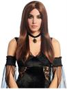Gothic Goddess Mixed Dark Brown Adult Costume Wig
