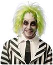 Trickster White & Green Adult Costume Wig