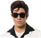 King of Rock Adult Costume Wig | Black