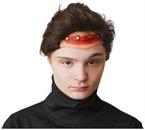 Brown Frankenstein Adult Costume Wig With Metal Studs | One Size