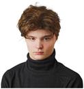 Light Brown Biker Boy Adult Costume Wig | One Size