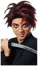 Anime Slayer Adult Burgundy Costume Wig