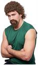 Kenny Men's Costume Wig with Beard - Brown