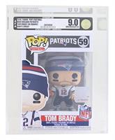 New England Patriots NFL 2016 Funko POP Vinyl Figure | Tom Brady Graded AFA 9.0