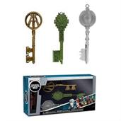 Keys: Ready Player One- 3PK- Green, Clear, Copper