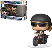 Marvel Captain Marvel Funko POP Rides Vinyl Figure | Carol Danvers on Motorcycle