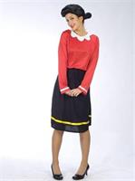 Popeyes Olive Oyl Costume Adult