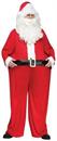 Fat Santa Adult Costume | One Size Fits Most
