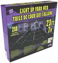 Mega 24 Foot Light-Up 210 LED Yard Web Halloween Decor
