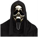 Ghost Face Golden Adult Costume Mask