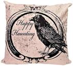 Raven 18 Inch Halloween Pillow Cover