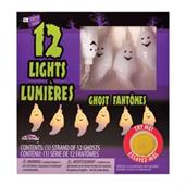 Glowing Ghost String Lights | 5.9 Foot String w/ 12 LED Lights