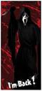 Ghost Face Door Cover Halloween Decor