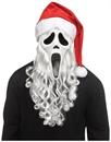 Scream Ghost Face Santa Adult Costume Mask