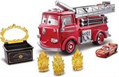 Disney Pixar CARS Stunt and Splash Red Playset w/ Color Change Lightning McQueen