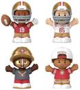 San Francisco 49ers 4-Piece NFL Little People Collector Set