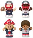 New England Patriots 4-Piece NFL Little People Collector Set