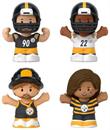Pittsburg Steelers 4-Piece NFL Little People Collector Set