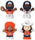 Denver Broncos 4-Piece NFL Little People Collector Set