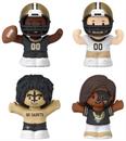 New Orleans Saints 4-Piece NFL Little People Collector Set