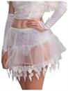 Angel White Crinoline Slip w/Lace Costume Accessory Adult OSFM