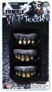 Zombie Prosthetic Teeth Costume Accessory - Set of 3