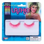 Tubular Neon Purple Costume Eyelashes