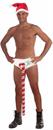 Men's Christmas Candy Cane Underwear