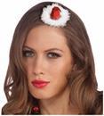 Mini Santa Hat Women's Costume Accessory