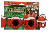 Ho Ho Ho Christmas Glasses